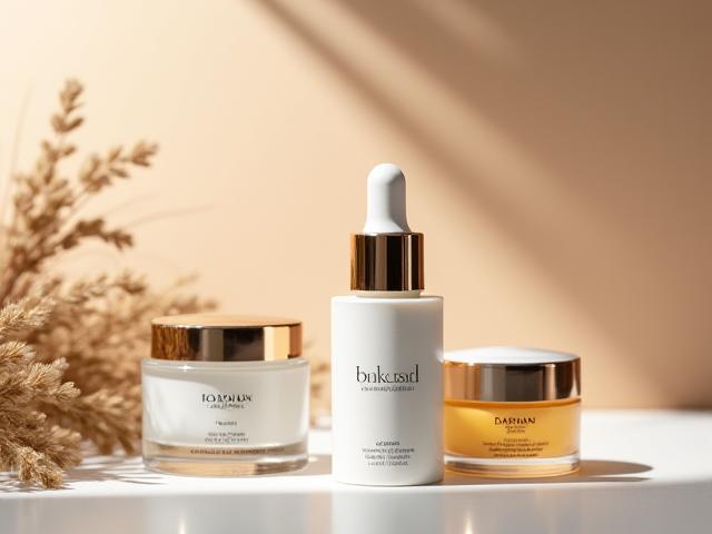 Design de packaging pour une gamme de produits cosmétiques de luxe