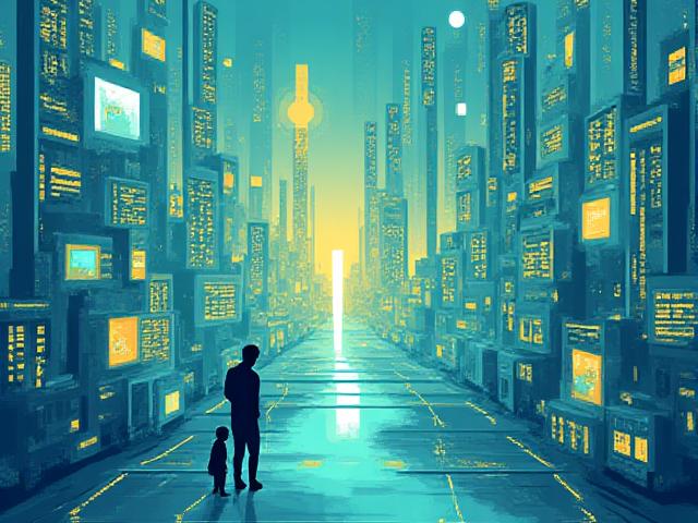 Illustration éditoriale pour un magazine sur la technologie