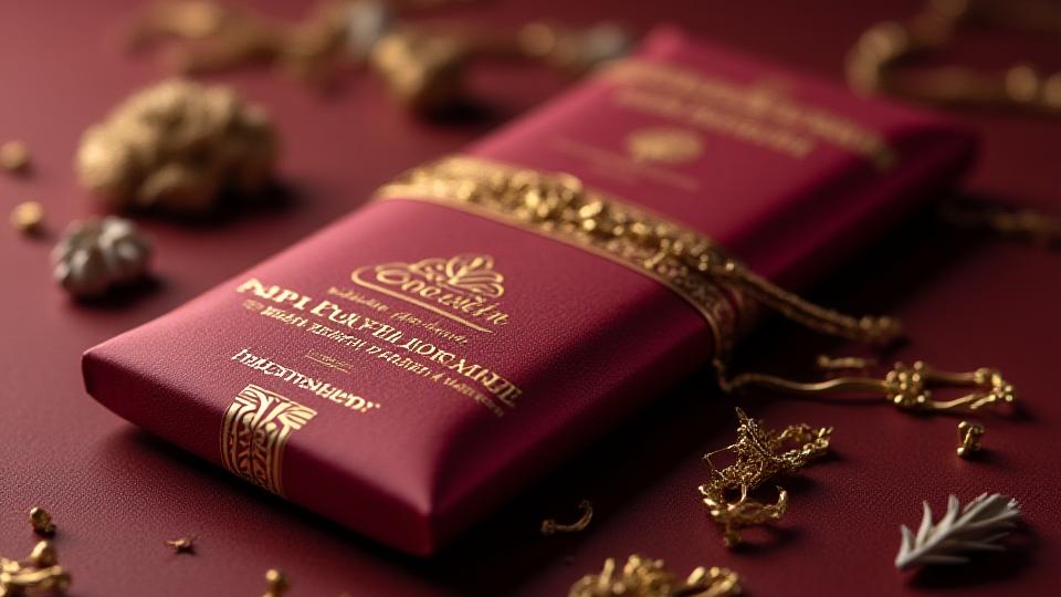 Packaging de luxe pour une gamme de produits alimentaires gourmands