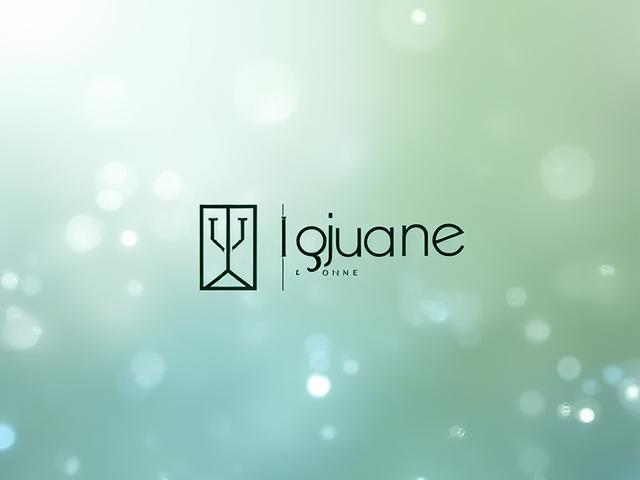 Création d'identité de marque, logo moderne sur fond coloré